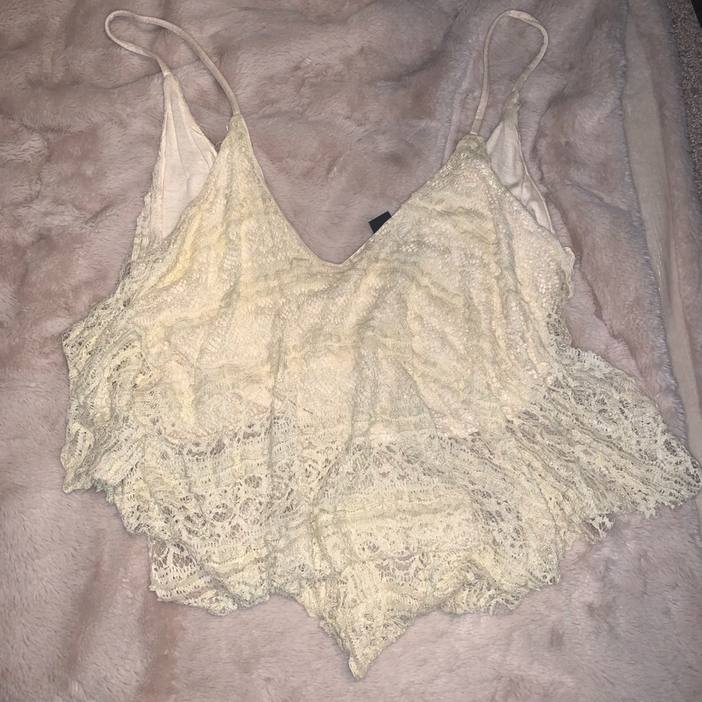 Cropped tank top